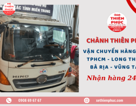 VẬN CHUYỂN HÀNG ĐI LONG THÀNH ĐẾN TP VŨNG TÀU
