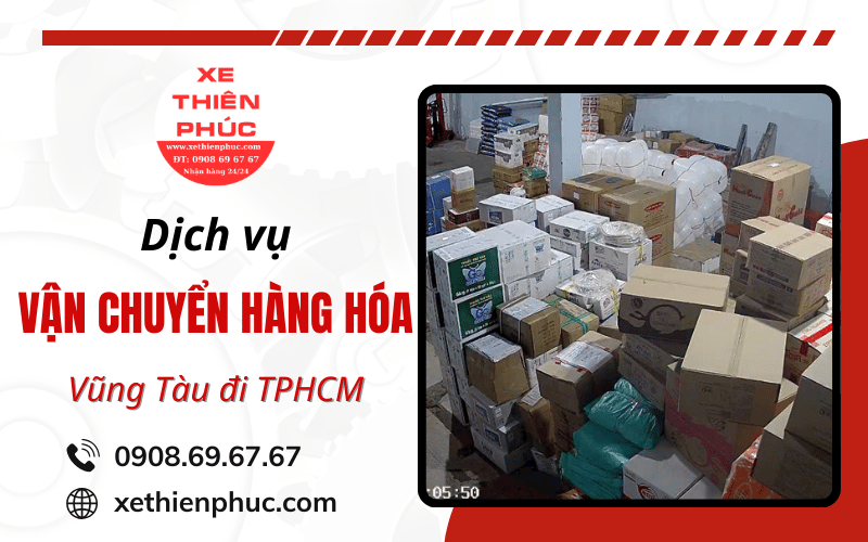 vận chuyển hàng hóa từ Vũng Tàu đi TPHCM