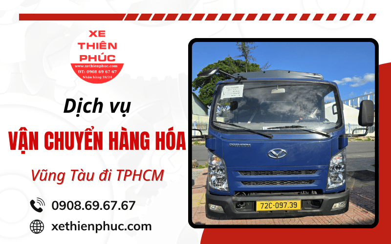 vận chuyển hàng hóa từ Vũng Tàu đi TPHCM